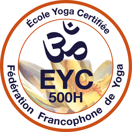 Logo d'école de Yoga certifiée
